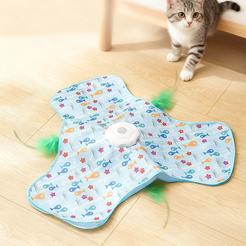 🔥2-in-1-Katzenspielzeug zum Verstecken