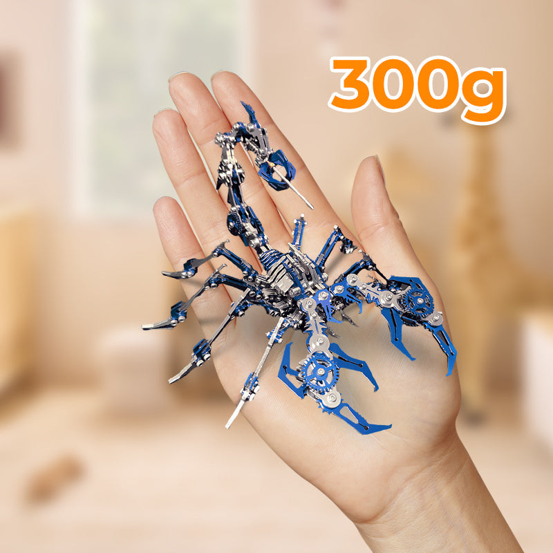 📢📢48 % Rabatt !!!✨3D-Metallpuzzle-Bausatz „Skorpion“ – Mechanisches Modell zum Zusammenbauen
