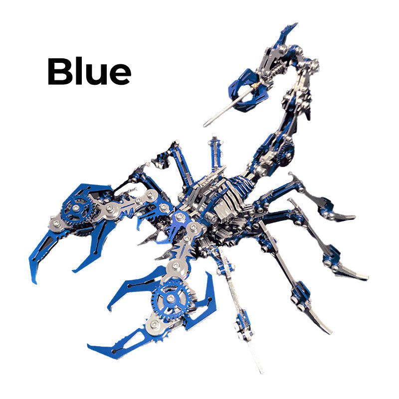 📢📢48 % Rabatt !!!✨3D-Metallpuzzle-Bausatz „Skorpion“ – Mechanisches Modell zum Zusammenbauen