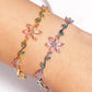 Fröhliches Neujahr! 50% auf alles 🎊⏰Damenarmband mit Kirschblüten-Strass🌸