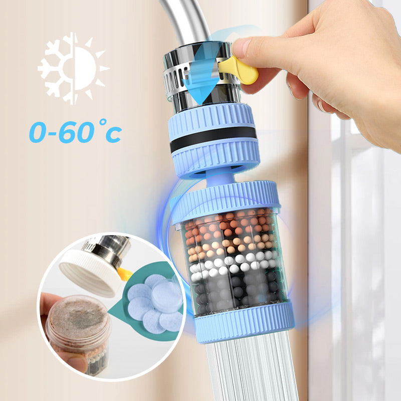 🚰 KAUFE 2, ERHALTE 1 GRATIS! 💧 Wasserhahnfilter – Verbessert den Geschmack, Reduziert Verunreinigungen & Leichte Installation 🚿