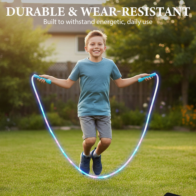 📢📢50 %  RABATT !! ⏰LED-Leuchtseil zum Springen für Kinder