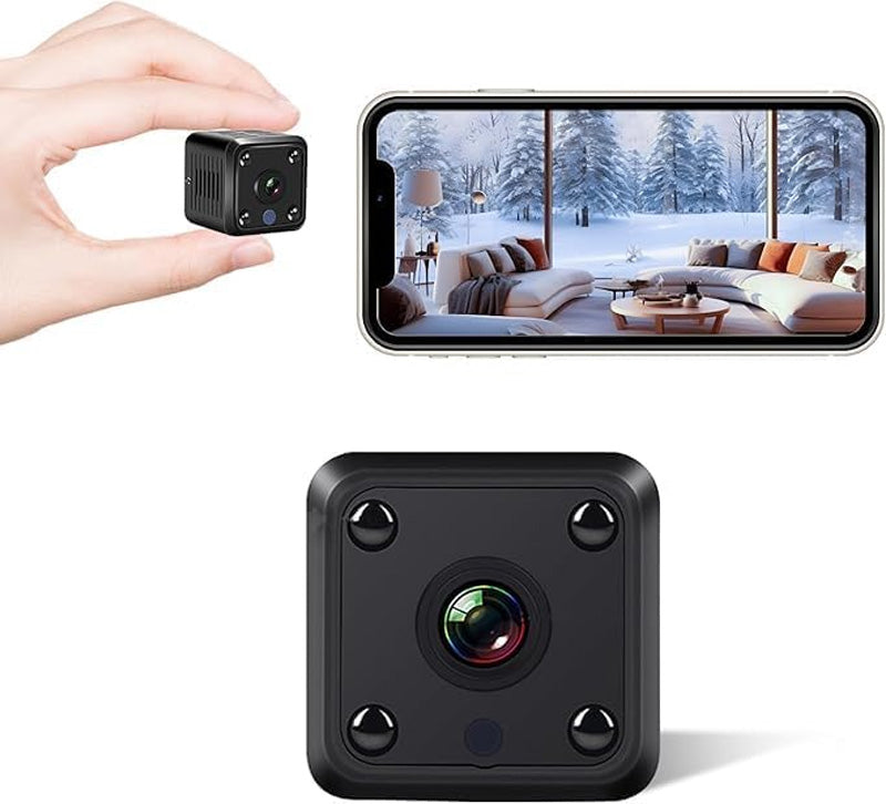 📹 50% RABATT! 🎉 1080p HD Überwachungskamera – Magnetische Halterung, Nachtsicht & Bewegungserkennung 🔒📦