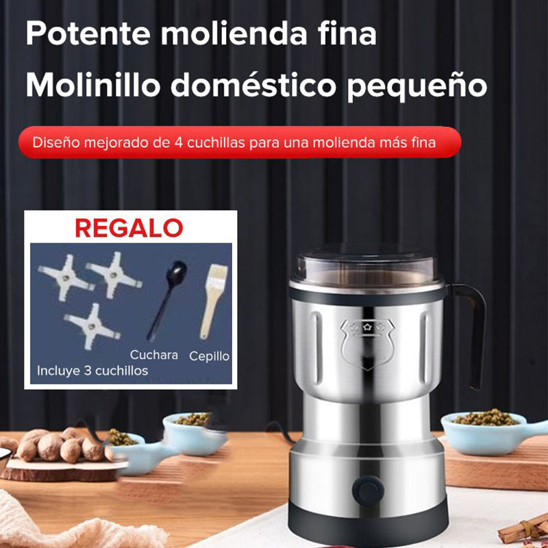 ⚡ 50% RABATT! ☕ Multifunktionale Elektrische Mühle – 300W Leistung, Kompakt & Einfache Reinigung für Kaffee/Gewürze 🌰
