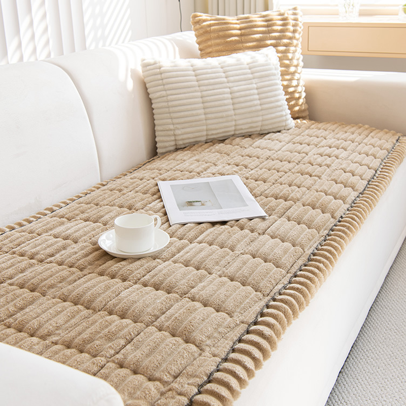 📢📢50 % Rabatt!! ⏰Gestepptes Cord-Sofa-Kissen mit rutschfester Unterseite