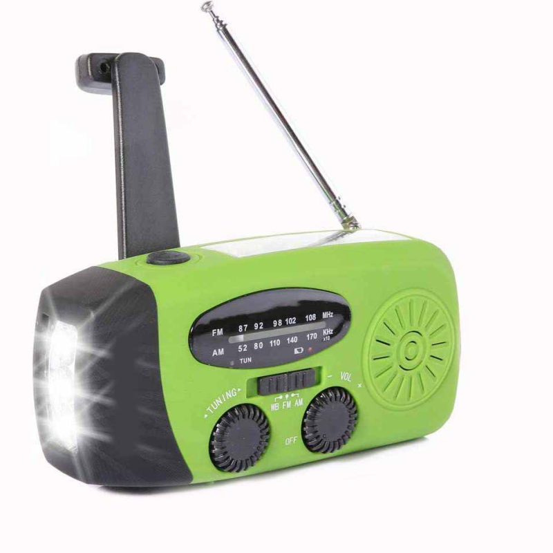 📻 54% RABATT! ☀️ Notfallradio – Solar & Kurbelbetrieb, USB-Ladung, Wetteralarm & Robust für Outdoor/Krise 🔋