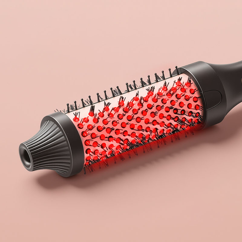 📢📢50 % Rabatt!!+2 Artikel = kostenloser Versand ⏰💇‍♀️ 32 mm Ionen-Heizbürste für Locken & Volumen – Glätt- und Stylingbürste für Pony & Ansatz 🎀✨