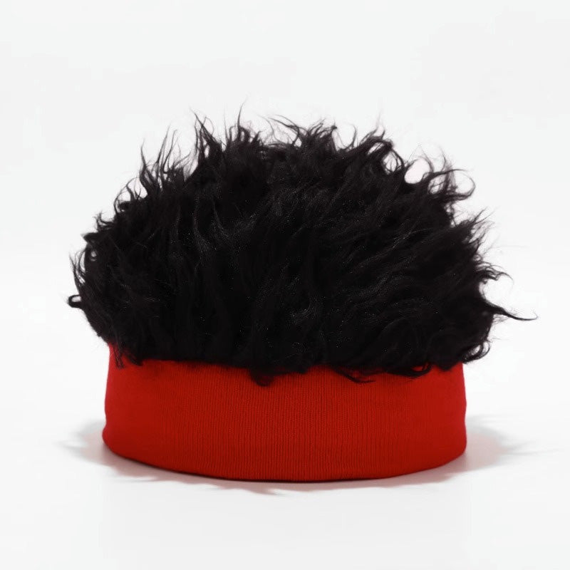 📢📢57 % RABATT!! ⏰ Unisex-Style – eine Perückenkappe = ganztägige Freiheit für Ihre Hip-Hop-Frisur! 💫✨