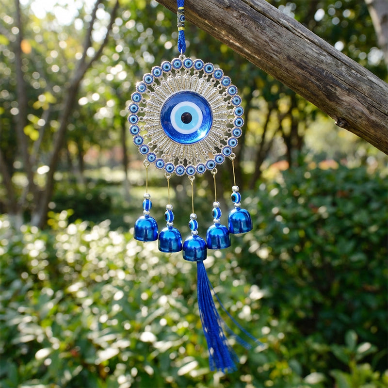 🧿 Nazar-Amulett-Windspiel – Schutz vor dem Bösen Blick, Dekorativ für Zuhause & Perfektes Geschenk