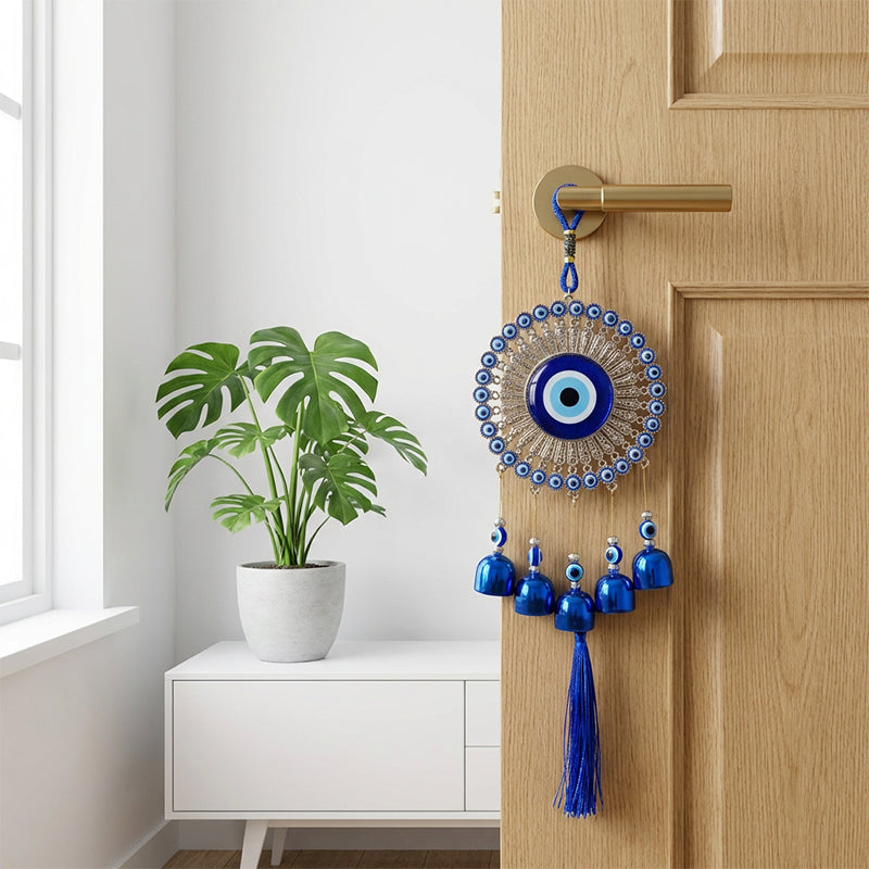 🧿 Nazar-Amulett-Windspiel – Schutz vor dem Bösen Blick, Dekorativ für Zuhause & Perfektes Geschenk
