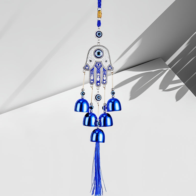 🧿 Nazar-Amulett-Windspiel – Schutz vor dem Bösen Blick, Dekorativ für Zuhause & Perfektes Geschenk