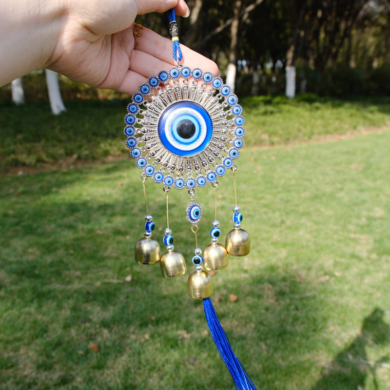 🧿 Nazar-Amulett-Windspiel – Schutz vor dem Bösen Blick, Dekorativ für Zuhause & Perfektes Geschenk
