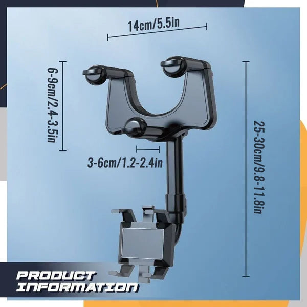📱🔄 50% RABATT! Drehbarer & einziehbarer Autotelefonhalter – 360° Rotation, stabil & platzsparend – Perfekt für sichere Navigation & Einhandbedienung 🚗✨