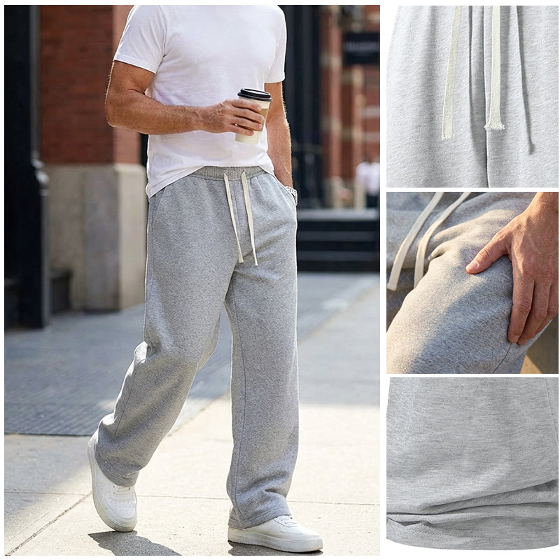 📢📢60 % Rabatt!! ⏰Herren-Freizeithose mit Kordelzug in lockerer Passform