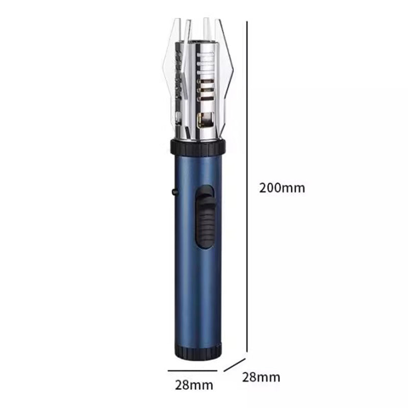 Outdoor Camping Multifunktioneller Windgeschützter Gerader Flamme Hochtemperaturbeständiger Schweißbrenner