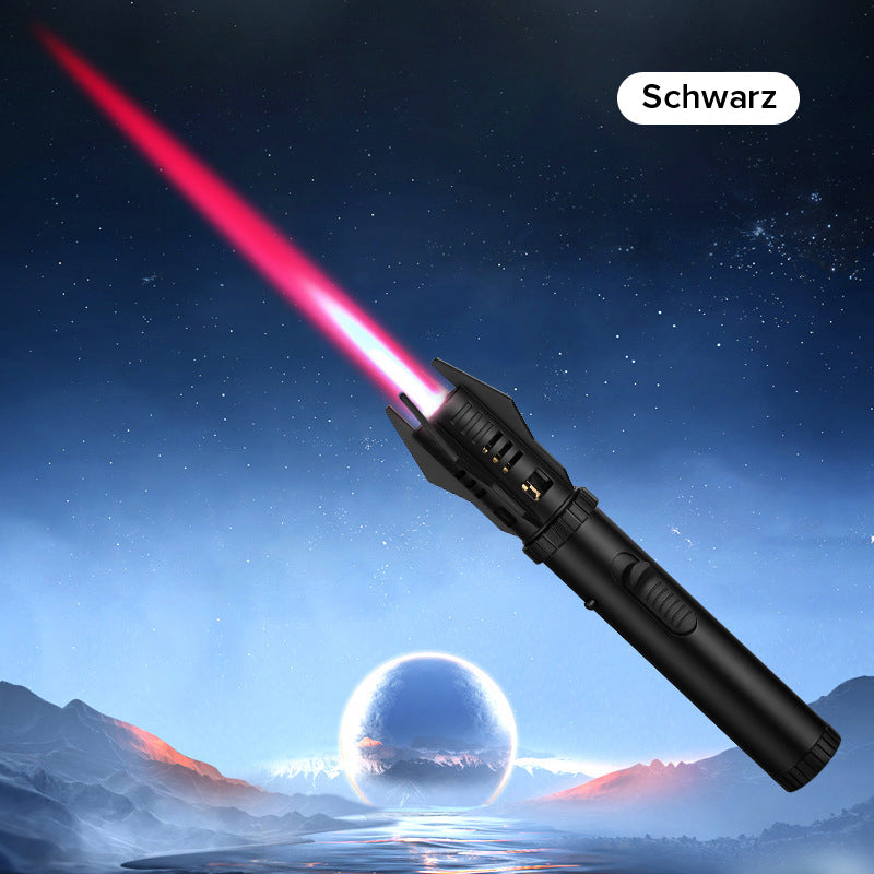 Outdoor Camping Multifunktioneller Windgeschützter Gerader Flamme Hochtemperaturbeständiger Schweißbrenner