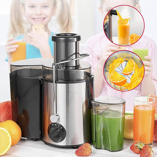 🍊 56% RABATT! ⚡ Schneller Elektrischer Entsafter für den Hausgebrauch – Automatische Saftgewinnung, Kraftvoller Motor & Leichte Reinigung 🥤