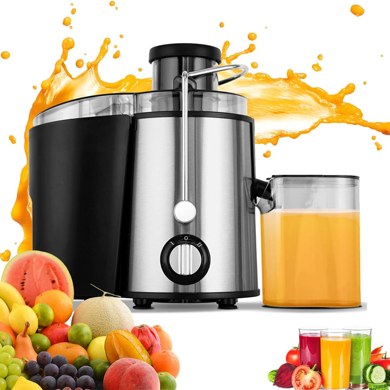 🍊 56% RABATT! ⚡ Schneller Elektrischer Entsafter für den Hausgebrauch – Automatische Saftgewinnung, Kraftvoller Motor & Leichte Reinigung 🥤