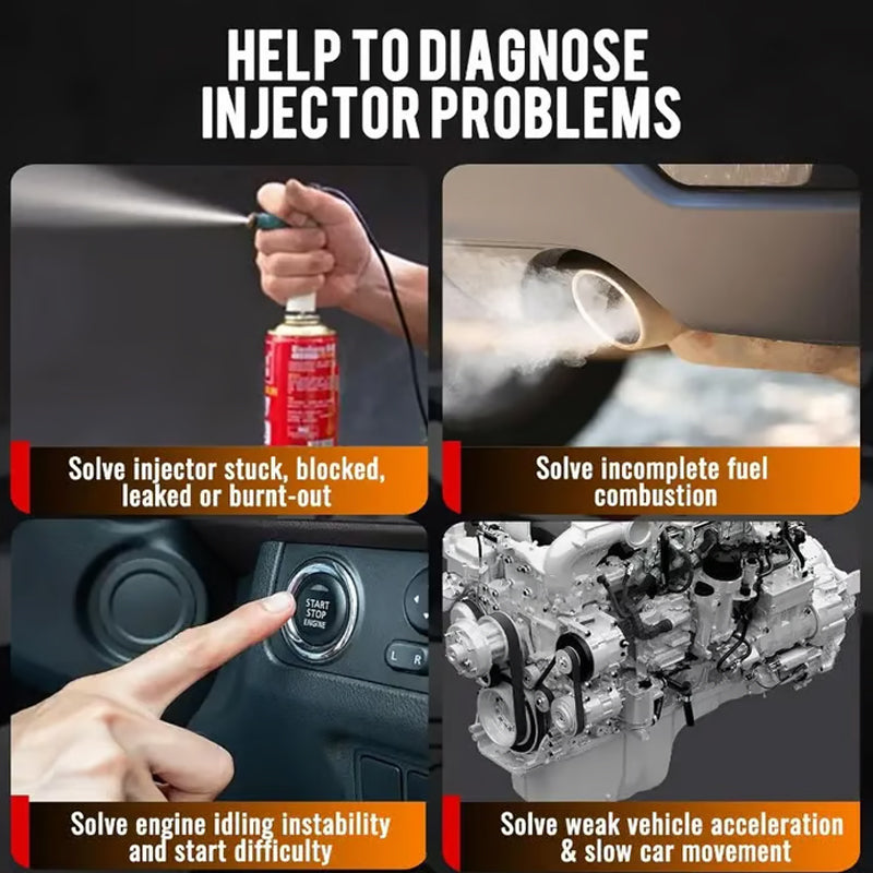 🔧 50% RABATT! 🛠️ Professionelles 4-Modus-Werkzeug zum Testen & Reinigen von Einspritzdüsen – Ultraschallreinigung, Für alle Fahrzeuge & Präzise Diagnose 🚗