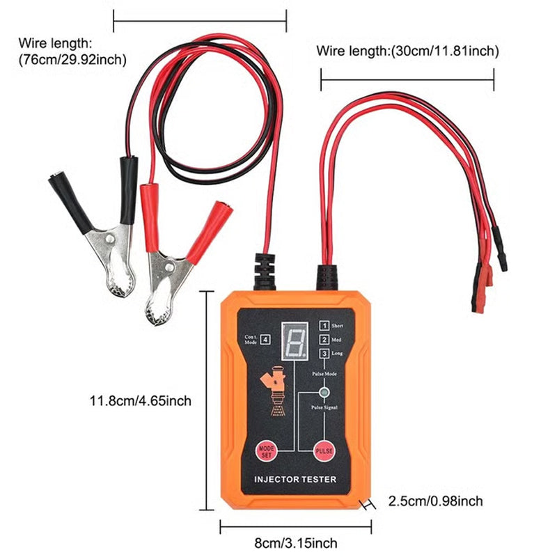 🔧 50% RABATT! 🛠️ Professionelles 4-Modus-Werkzeug zum Testen & Reinigen von Einspritzdüsen – Ultraschallreinigung, Für alle Fahrzeuge & Präzise Diagnose 🚗