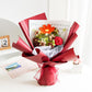 🌸 50% RABATT! 🎉 Handmade Delicate Crochet Flower Bouquet – Lifelike Design, Durable & Perfect Home Decor/Gift ✨