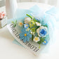 🌸 50% RABATT! 🎉 Handmade Delicate Crochet Flower Bouquet – Lifelike Design, Durable & Perfect Home Decor/Gift ✨