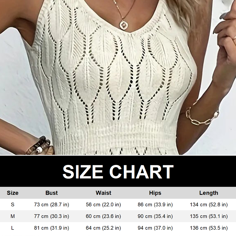 📢📢51% RABATT! ⏰2026 Neu eingetroffen Elegantes Kleid mit V-Ausschnitt & Pointelle-Strickmuster ✨