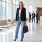 Effortless Chic Relaxed Fit Wide-Leg Jeans