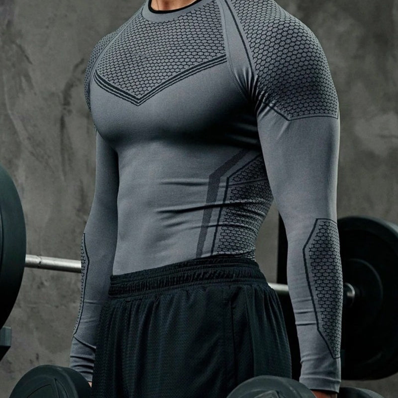 📢📢50% RABATT! ⏰Langarm-Trainingst-Shirt für Männer