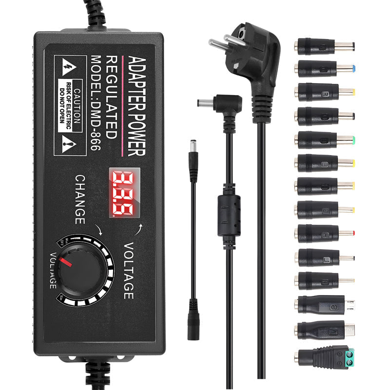 Einstellbares 3V–24V 3A Universal-AC/DC-Netzteil