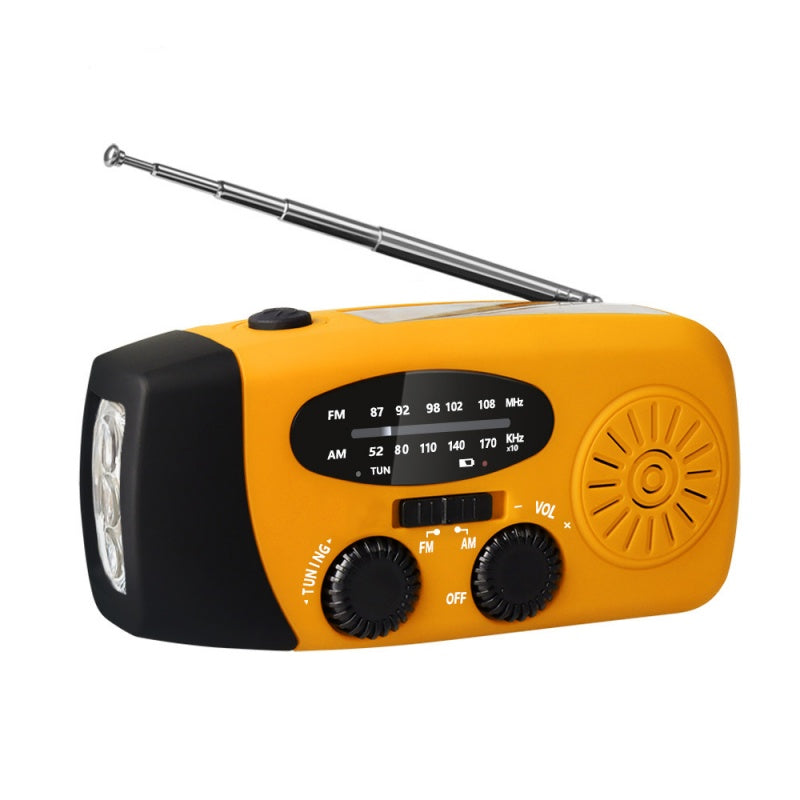 💎 50% RABATT! 💎 Multifunktionales Notfallradio mit Solarbetrieb – Handkurbel, LED-Taschenlampe, NOAA-Wetterempfang & Powerbank für Smartphones 🌞📻