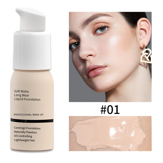 🌹Kaufen Sie 2 und erhalten Sie 1 gratis – 🔥Soft Matte Liquid Foundation