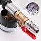 💎 -50% ANGEBOT! 💎 Hochleistungs-Reifenfüller: Mit Manometer & Doppelkopf für Auto & Moto
