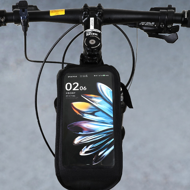 Wasserdichte Fahrrad Oberrohrtasche – Hardcase Handyhalter für MTB & Rennrad🚴📲