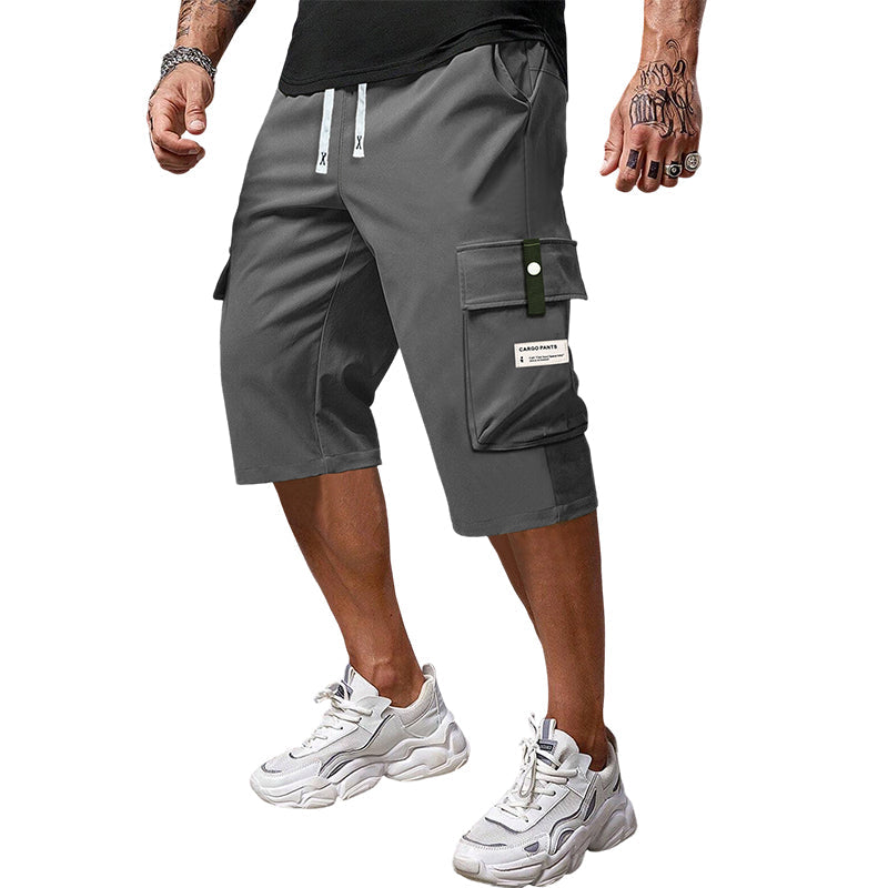 ⏳Begrenzte Zeit 50% Rabatt💥Lässige Herren-Workwear-Hose mit Kordelzug und 7/8-Schnitt