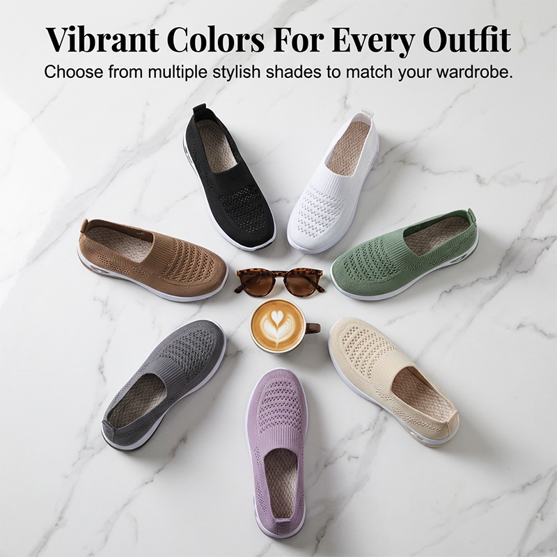 👟 61% RABATT! 🌬️ Atmungsaktive Mesh-Slipper für Damen – Leicht, flexibel & perfekt für Zuhause und Freizeit ✨