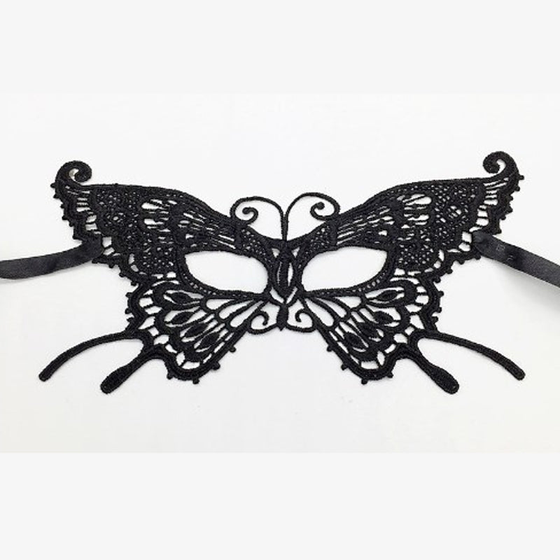 Spitzen-Maskenballmaske für elegante Partynächte