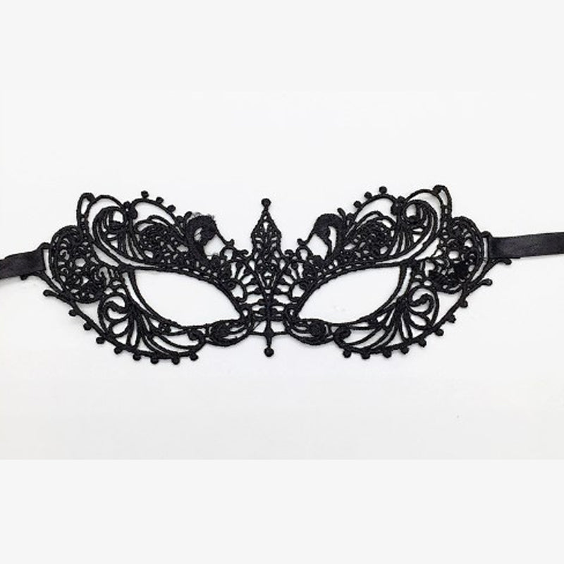 Spitzen-Maskenballmaske für elegante Partynächte