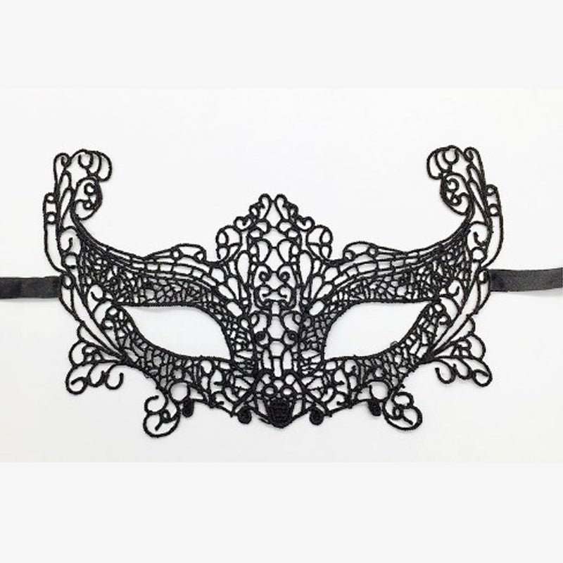 Spitzen-Maskenballmaske für elegante Partynächte