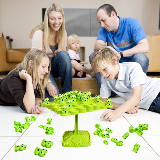 💎 -50% AUF DAS BALANCE-LAUBFROSCH-SPIEL! 💎 50 Frösche, Spannende Wettbewerbe & Fördert Feinmotorik für Kinder ab 3 Jahren 🐸🎲