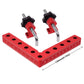 🔧⏰ 50% RABATT! 90° Positionierwinkel & Rechtwinkel-Klemmen Set aus Alu – Für perfekte Holzarbeiten & Montagen 🛠️