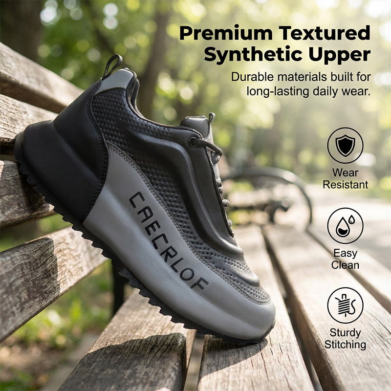 💎 -60% AUF DIE HERREN MODE-SNEAKER MIT DICKER SOHLE! 💎 Rutschfeste Sohle, Gedämpft & Modernes Layer-Design ✨