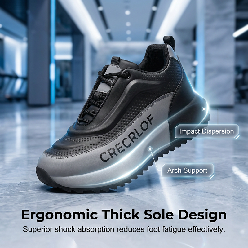 💎 -60% AUF DIE HERREN MODE-SNEAKER MIT DICKER SOHLE! 💎 Rutschfeste Sohle, Gedämpft & Modernes Layer-Design ✨
