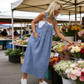 👗 JETZT 52 % RABATT! 🌸Ein locker sitzendes, federleichtes Kleid ☁️ Leicht, atmungsaktiv und nicht stickig 🌬️ Mit versteckter, großer Tasche 📱