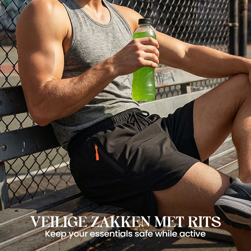🩳 50% RABATT! ⚡ Atmungsaktive Sportshorts mit Reißverschlusstaschen – 5er-Set, Leicht & Perfekt Für Sport & Freizeit 🏃‍♂️