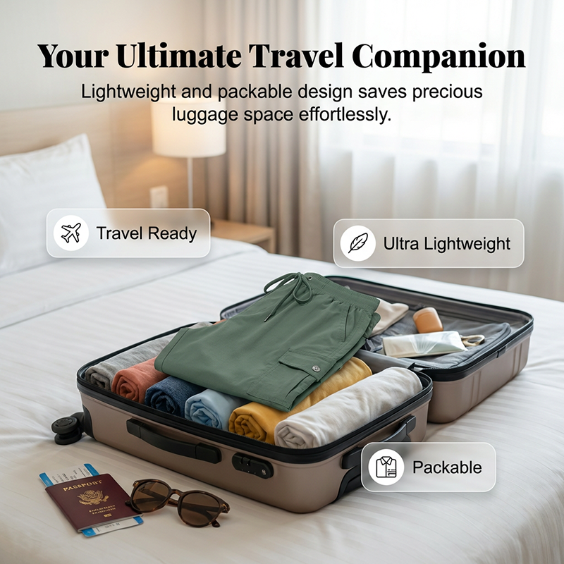 🩳 LIMITIERT 48% RABATT! ✨ Damen Cargo-Shorts – Schnelltrocknend, UPF 50+ & Praktische Taschen 🎒