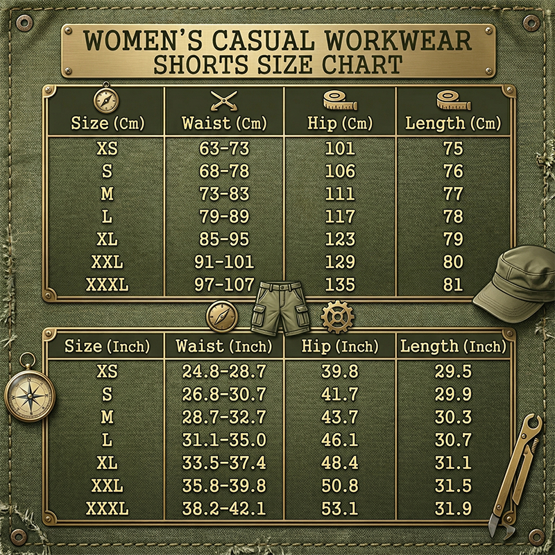 🩳 LIMITIERT 48% RABATT! ✨ Damen Cargo-Shorts – Schnelltrocknend, UPF 50+ & Praktische Taschen 🎒
