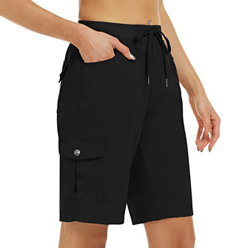 🩳 LIMITIERT 48% RABATT! ✨ Damen Cargo-Shorts – Schnelltrocknend, UPF 50+ & Praktische Taschen 🎒