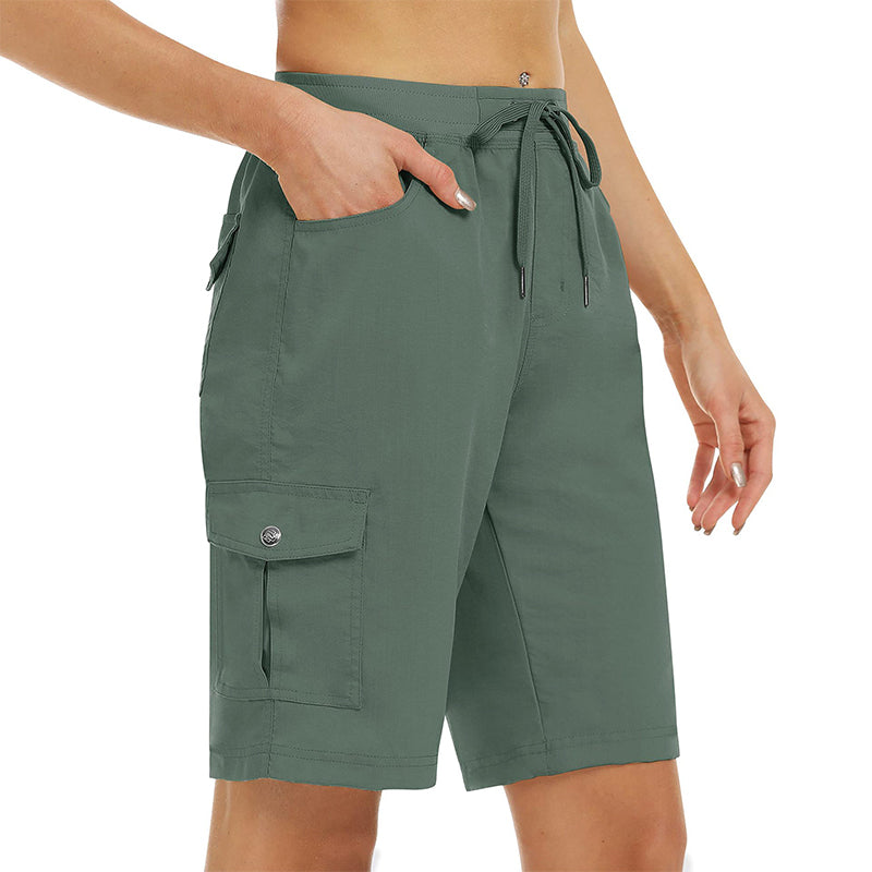 🩳 LIMITIERT 48% RABATT! ✨ Damen Cargo-Shorts – Schnelltrocknend, UPF 50+ & Praktische Taschen 🎒