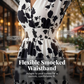 👗🌸 50% RABATT! Maxikleid mit Blumenmuster, V-Ausschnitt und geraffter Taille – Feminin, leicht & perfekt für Sommer, Strand & Urlaub ✨